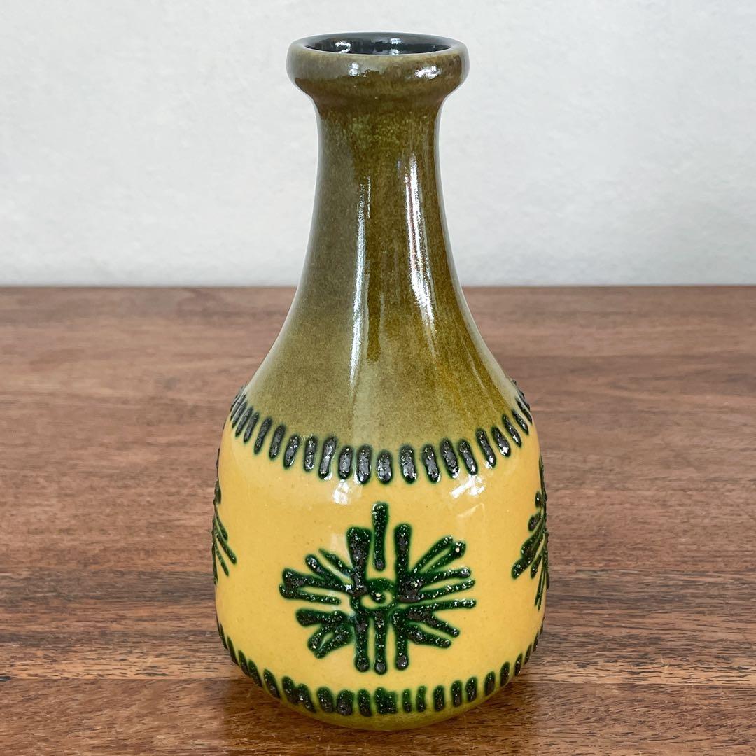 【東ドイツ Strehlaの花瓶】ミッドセンチュリー 352