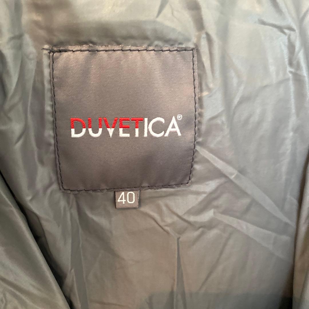 美品✴︎デュベティカダウン40kappaモカベージュラクーンファー