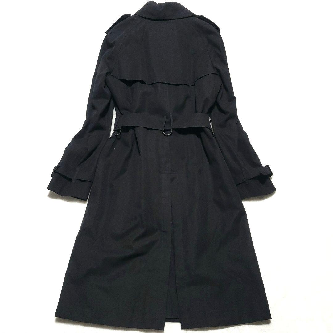 【美品】BURBERRY　トレンチコート ライナー メガチェック ベルト 黒
