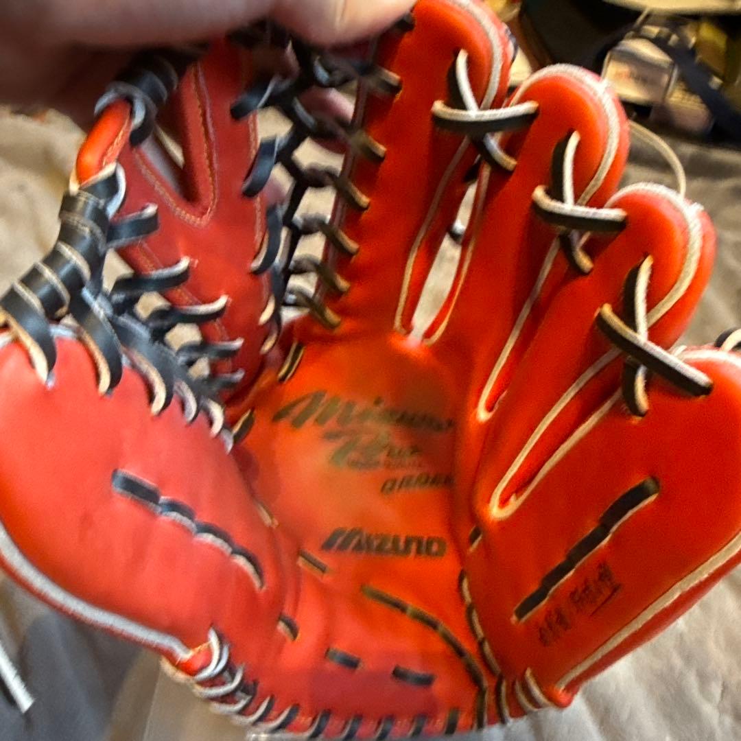 ミズノプロ　白球魂X野球小僧 硬式外野手用オーダーグラブ　高橋由伸モデル