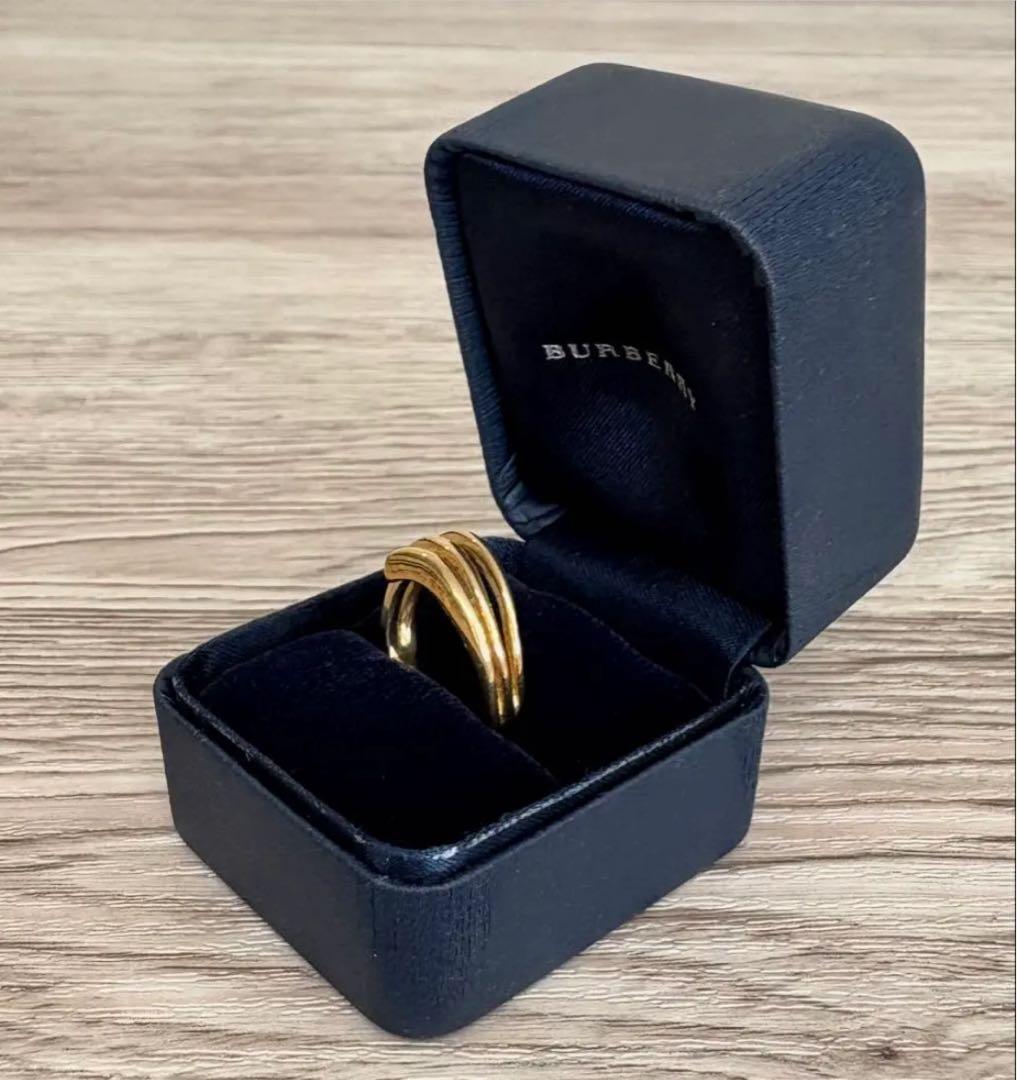 Burberrys バーバリー K18刻印 ゴールド　デザインリング