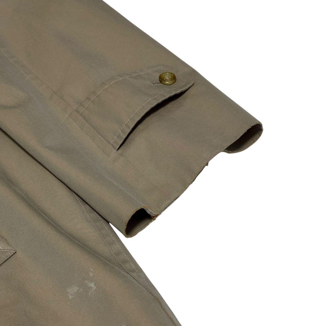 アクアスキュータム カシミヤウール　ライナー付 ステンカラーコートベージュ XL