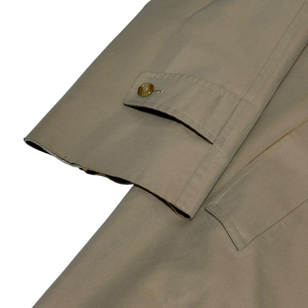 アクアスキュータム カシミヤウール　ライナー付 ステンカラーコートベージュ XL