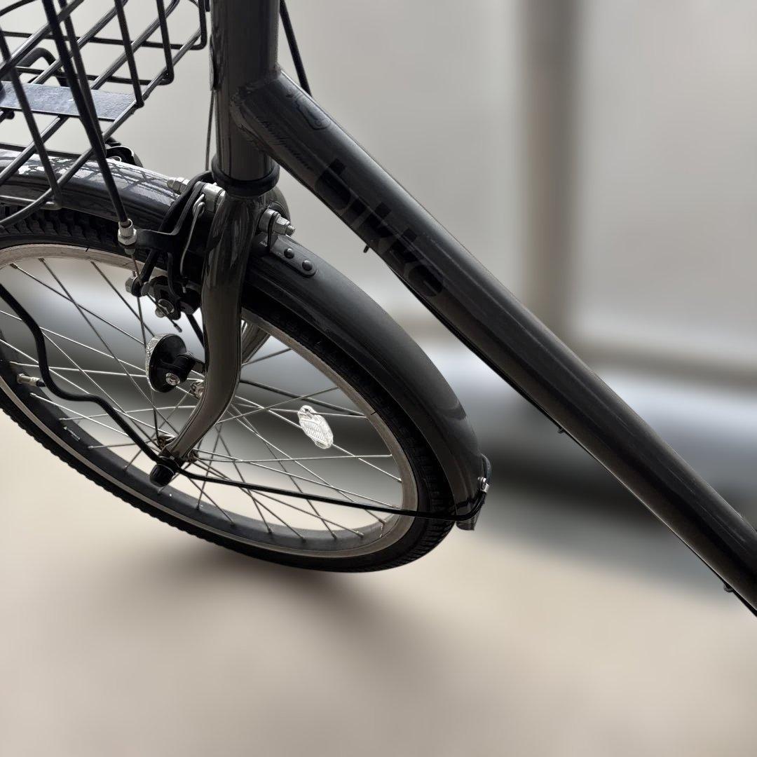 【お引き取り限定】ブリヂストン bikkejビッケ 22型 ダークグレー
