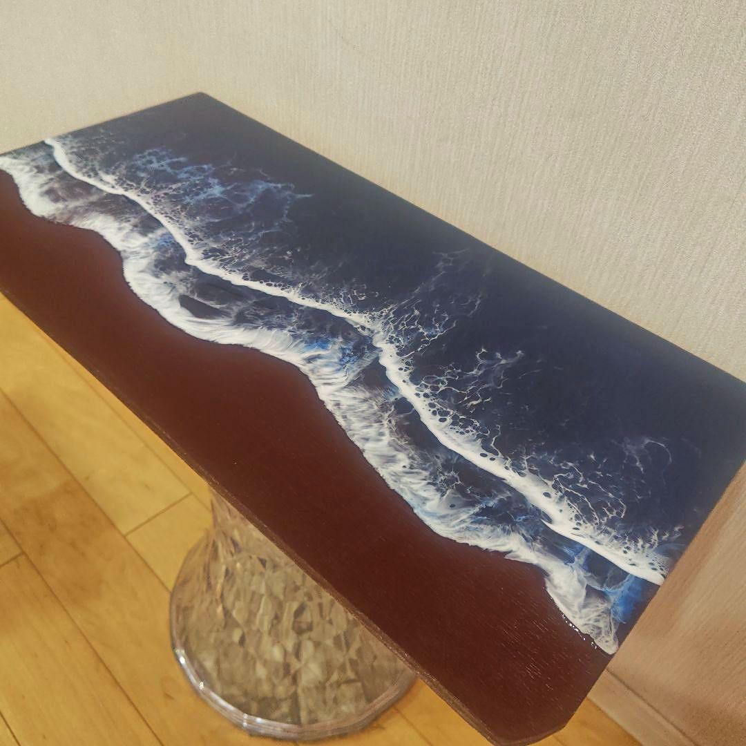 レジンテーブル　天板のみ　オーシャンアート