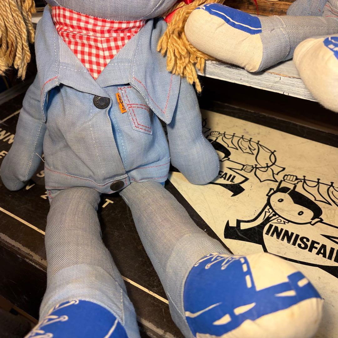 1973年　LEVI'S デニムラグドール　希少サイズ　ビンテージ