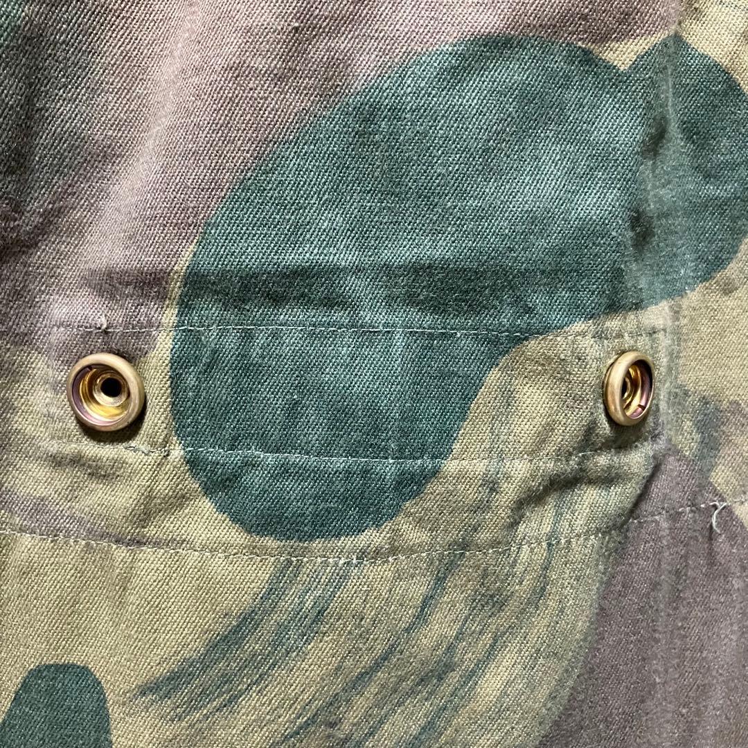 50's ベルギー軍 デニソンスモック　 ブラッシュストロークカモ　実物　官給品