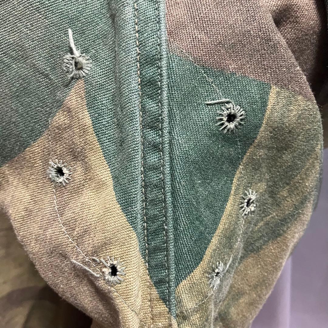 50's ベルギー軍 デニソンスモック　 ブラッシュストロークカモ　実物　官給品