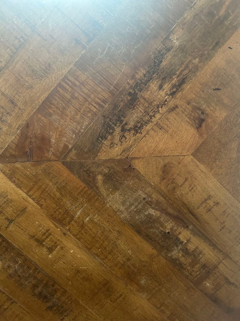 LIFE FURNITURE / ライフファニチャー　ヘリンボーンテーブル②