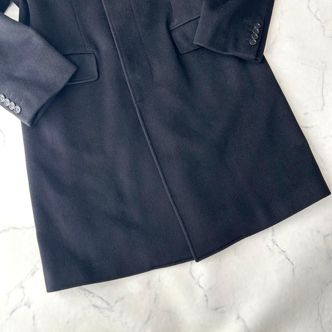 超希少✨ 未使用級✨ カシミヤ100% ジバンシー チェスターコート ロング 黒