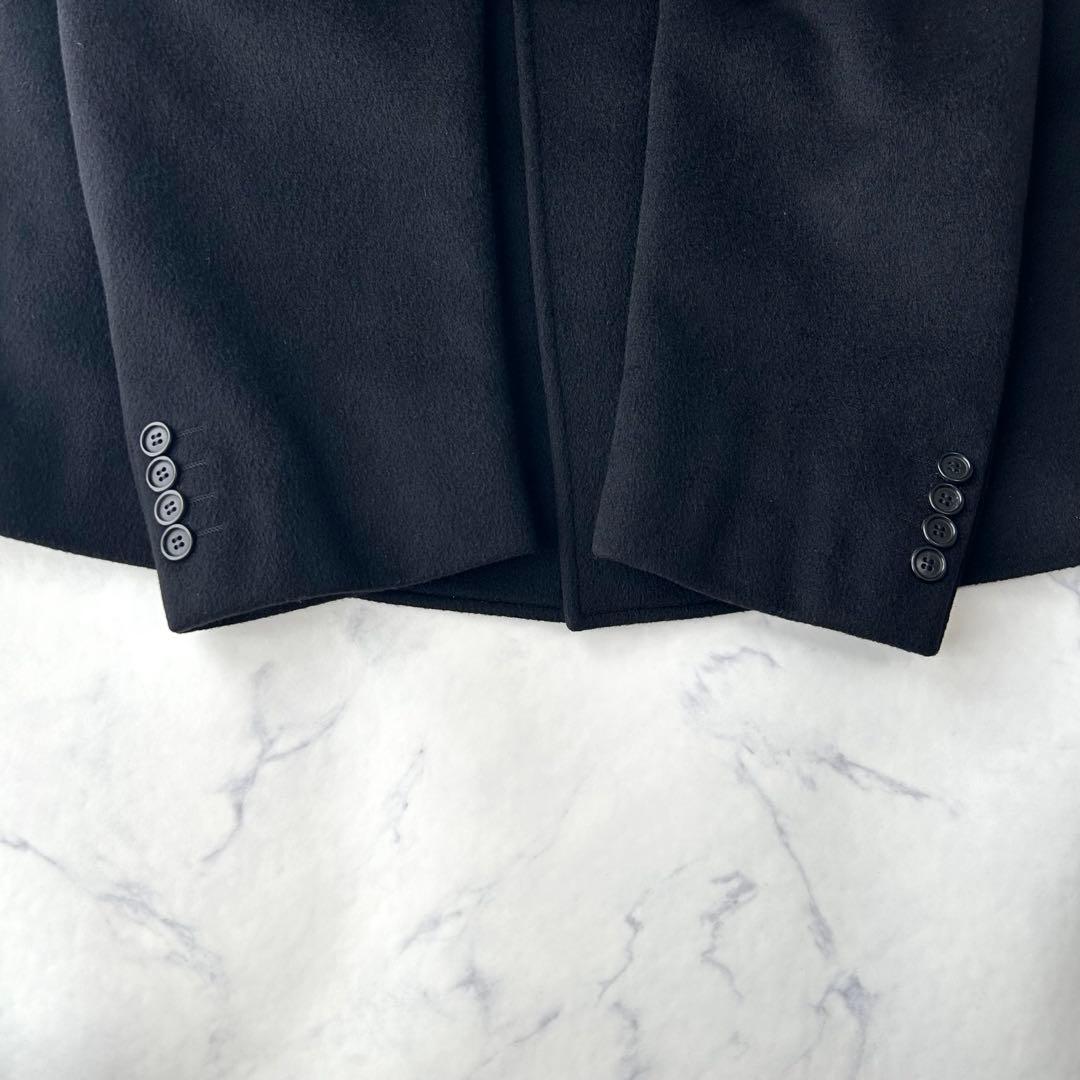 超希少✨ 未使用級✨ カシミヤ100% ジバンシー チェスターコート ロング 黒