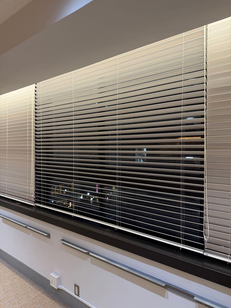 nanik木製ホワイトブラインド50mm幅 (W2040×H1630)