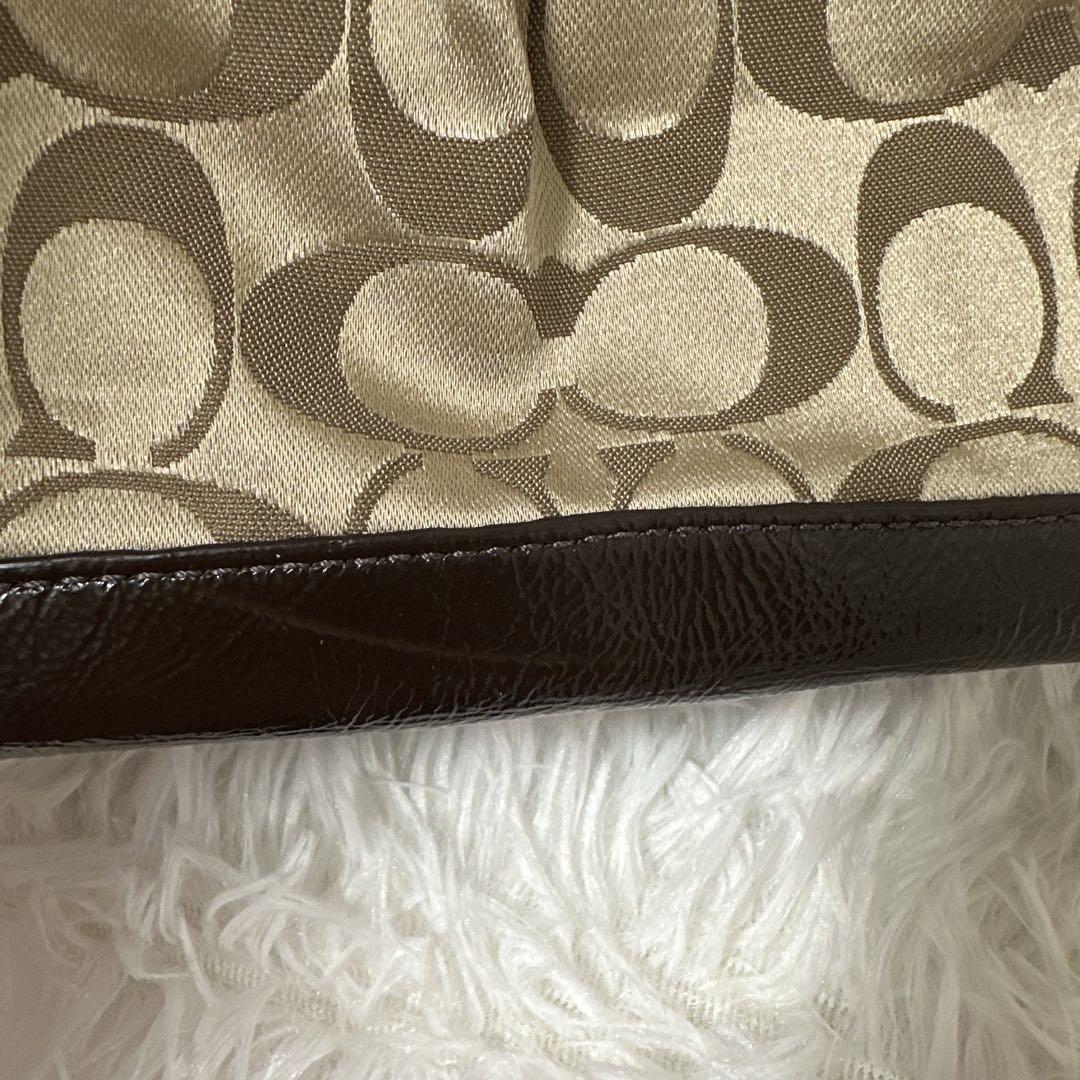 新品✨COACH コーチ 2wayミニボストンバッグ シグネチャー