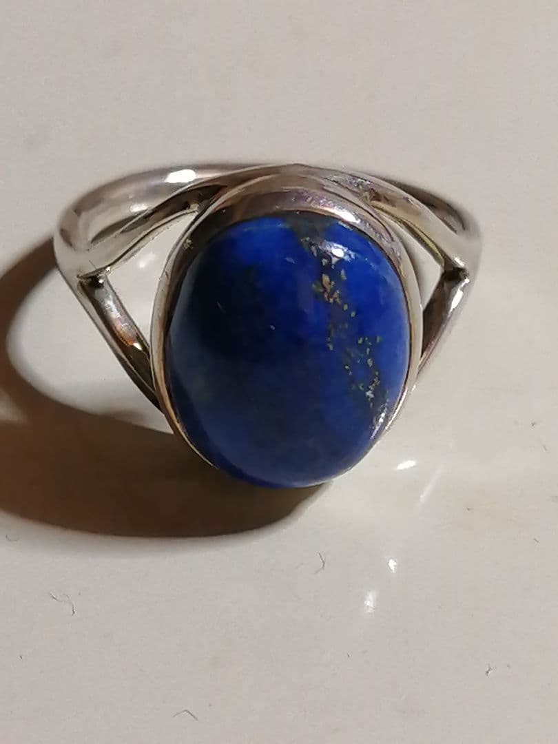 ラピスラズリシルバーリング