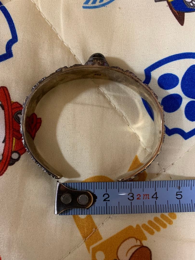 SPEAR COLLE シルバー925 ブラックスター/いぶし　 バングル