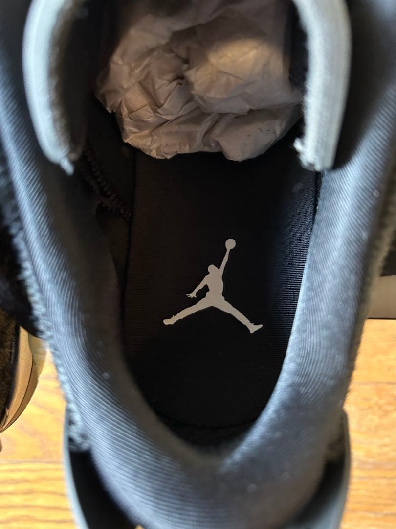 靴 Nike W Air Jordan 6 Low Blackout 27.5