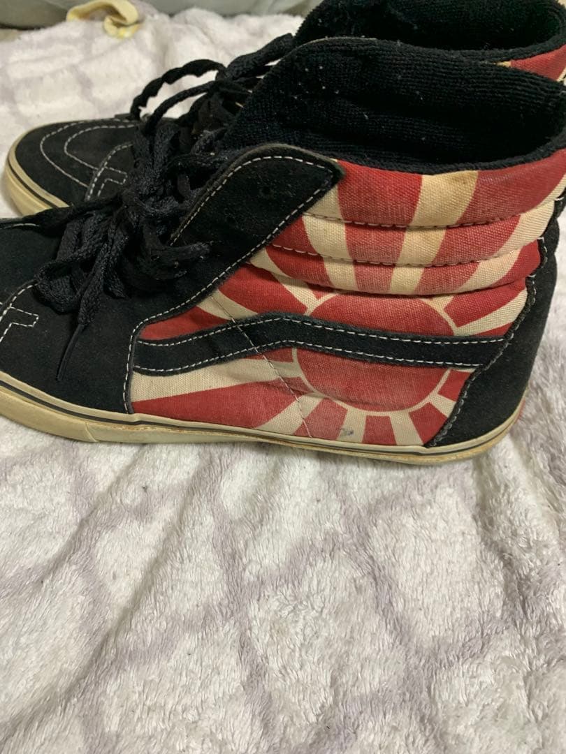 Vans Sk8-Hi HOSOIコラボ　旭日旗　スニーカー