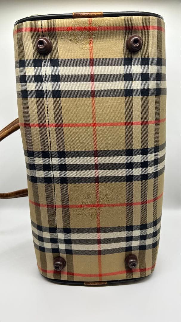 【希少】Burberry’s ノバチェック ボストンバッグ 英国製 ビンテージ