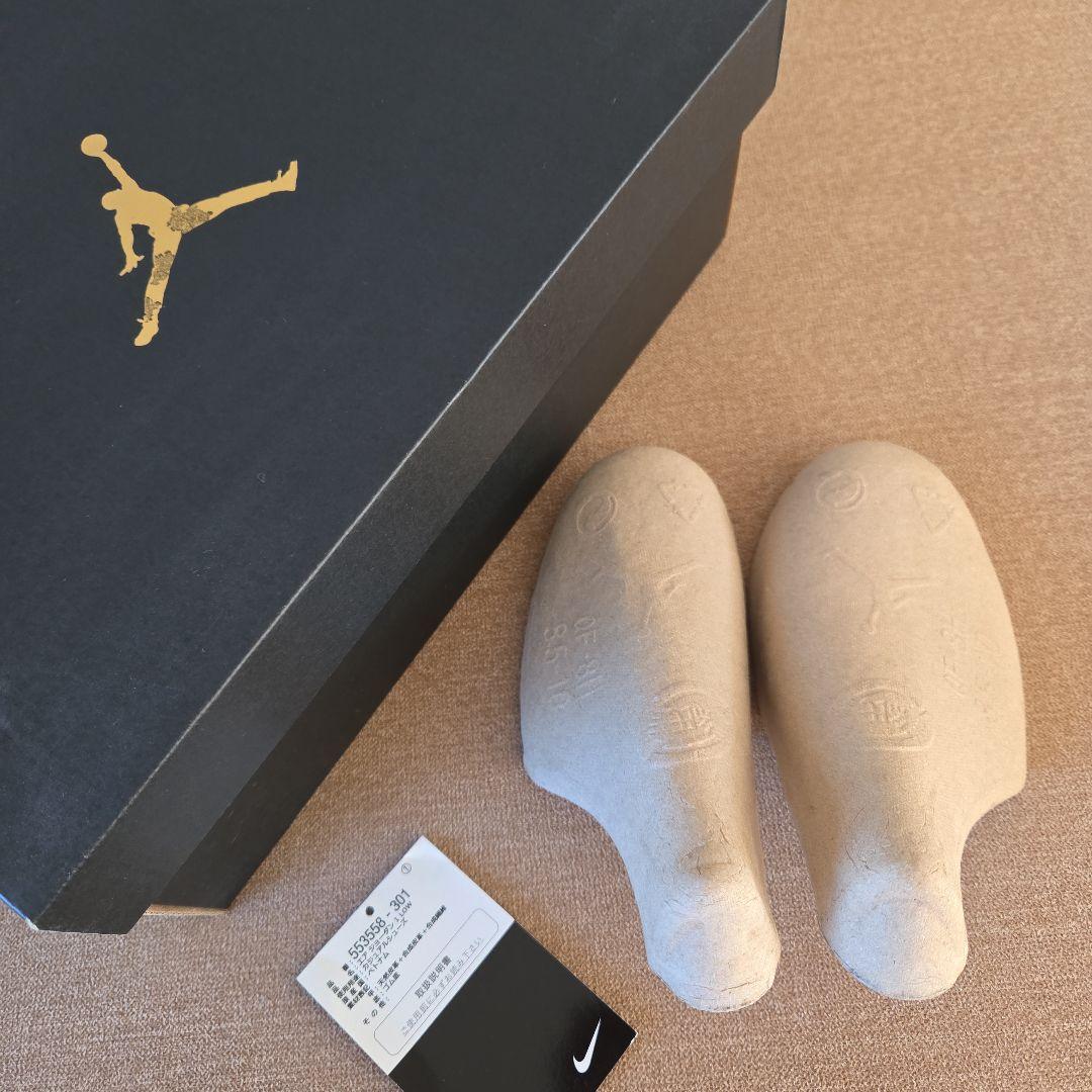 靴 NIKE AIR JORDAN 1 LOW PINE GREEN WHITE