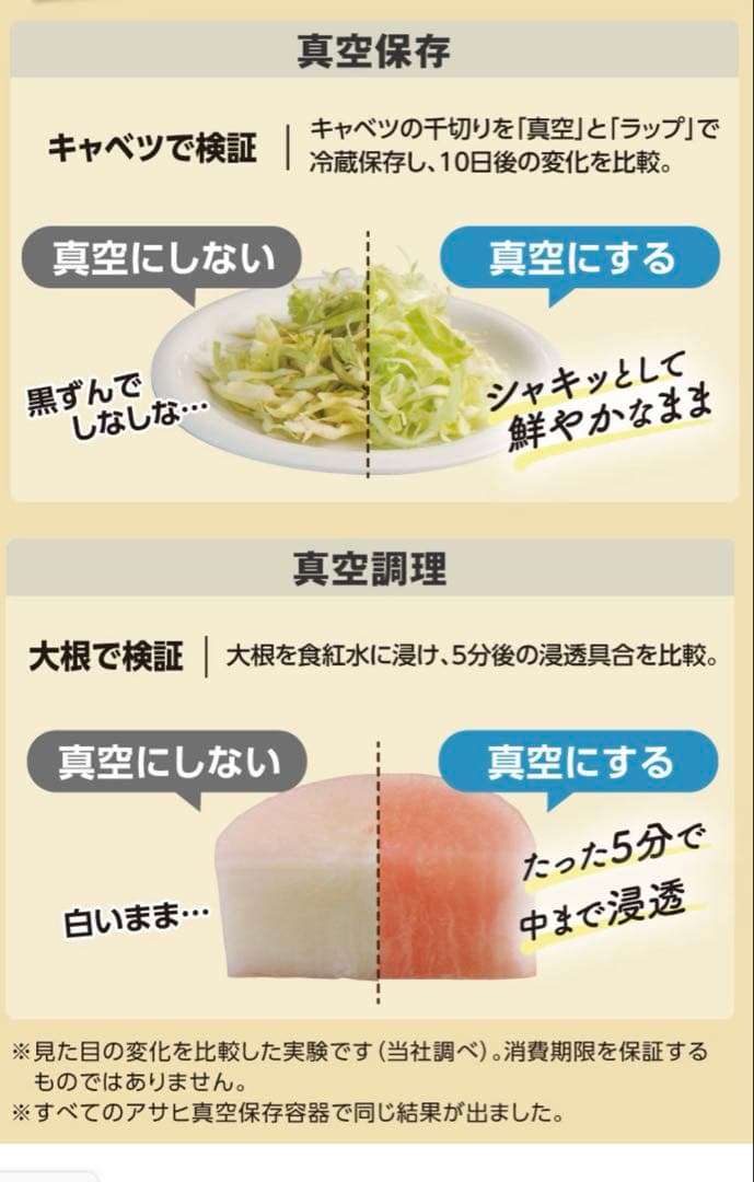 【新品未使用】アサヒ軽金属　真空ボックス8点セット