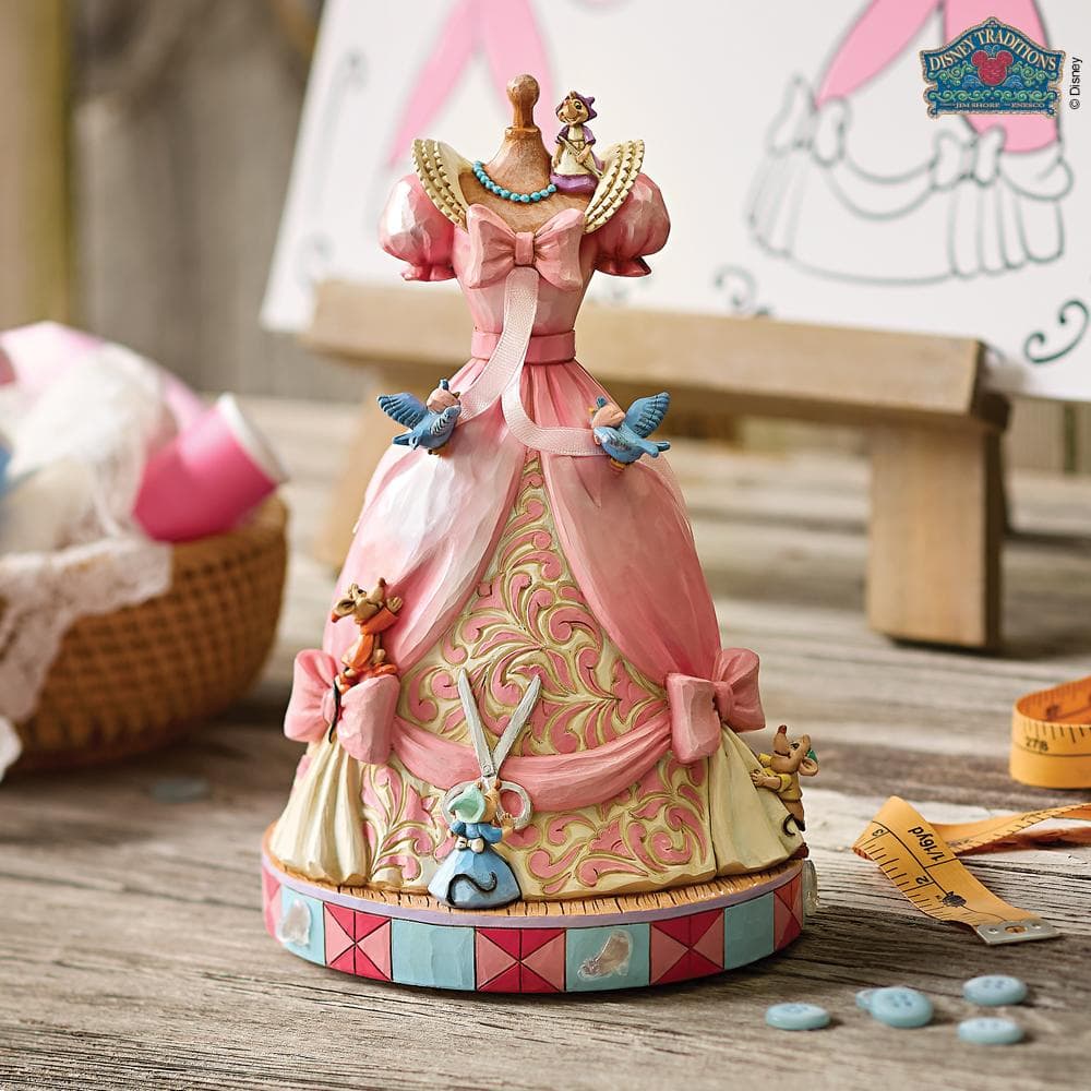 シンデレラ ピンクドレスミュージカルフィギュア DisneyTraditions