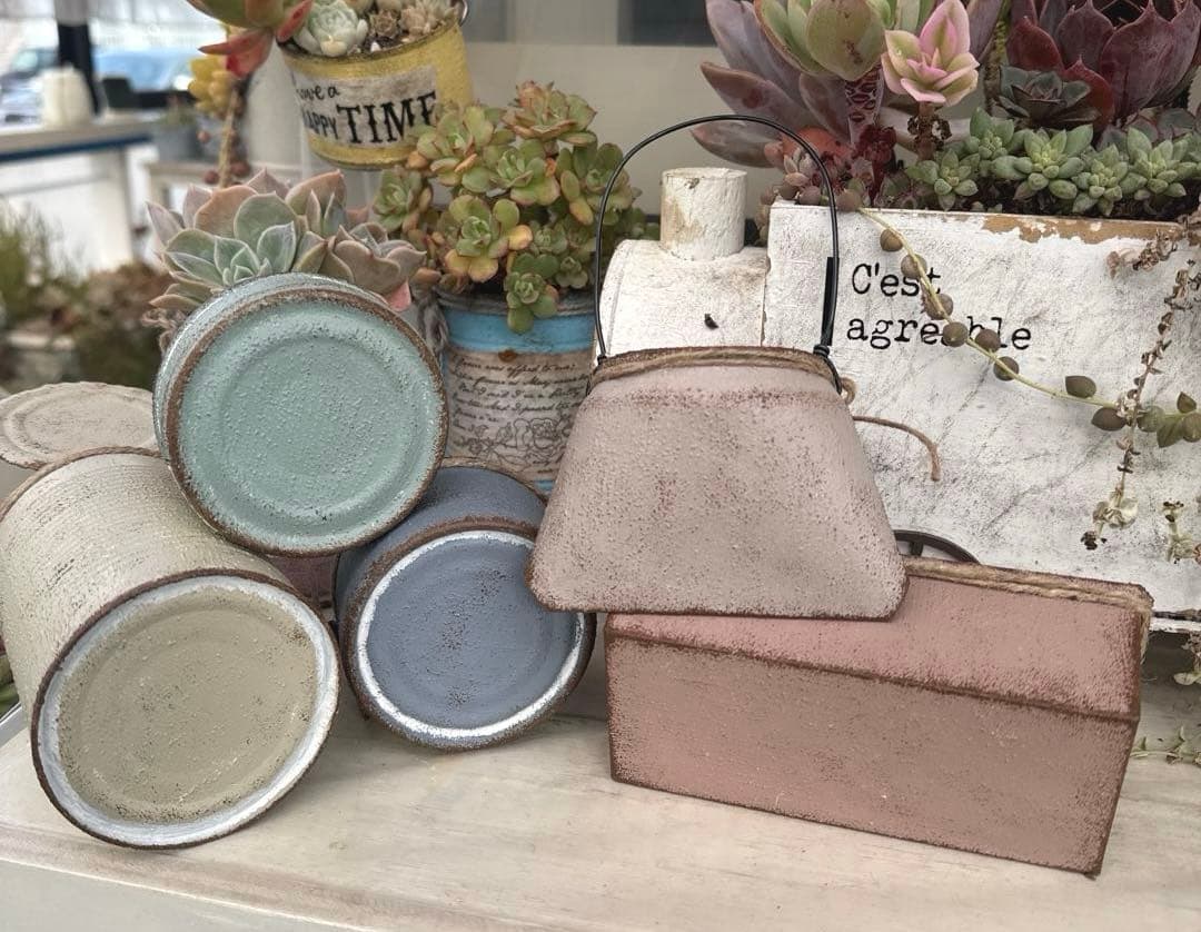 リメイク缶a-47☆多肉植物☆寄せ植え☆インテリア