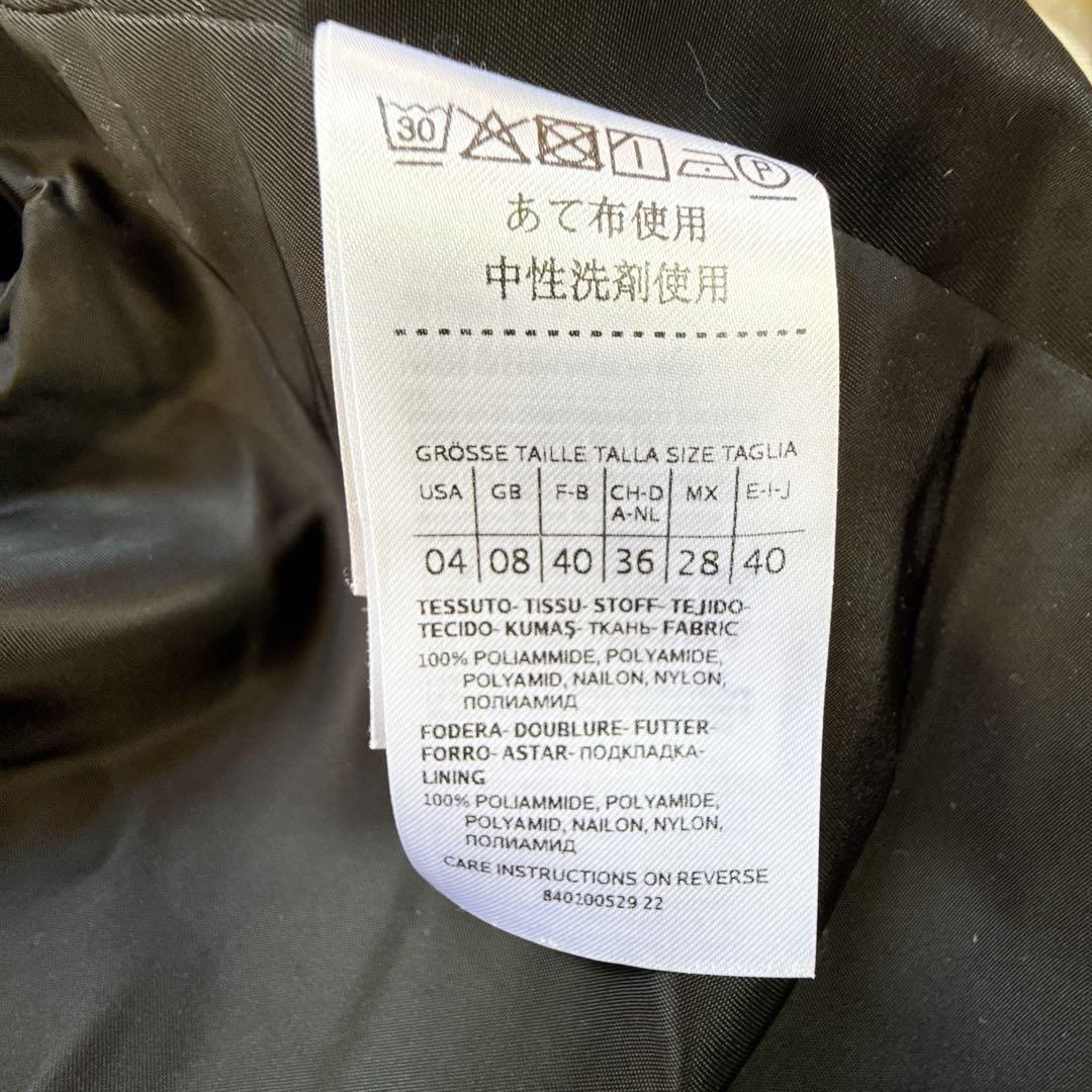 極美品 現行モデル MAX&Co. オーバーサイズ ナイロンコート フード L