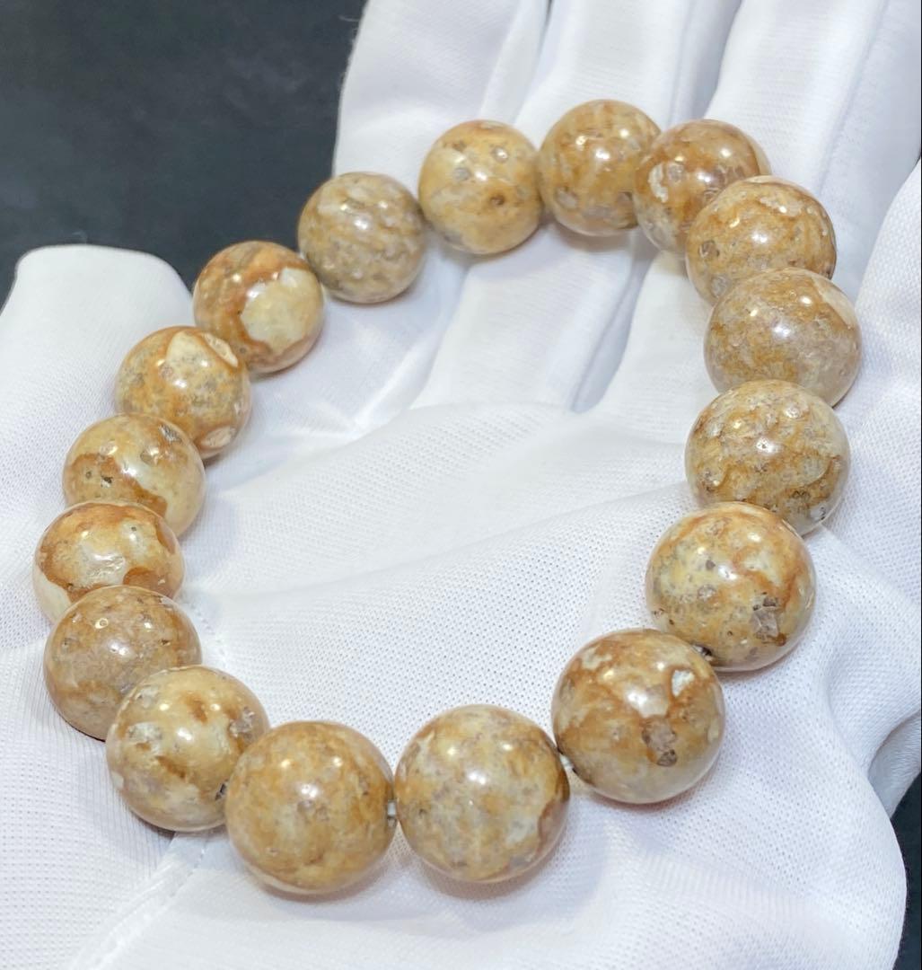 【日本銘石】　天然石　姫川薬石ブレスレット12mm＜新潟県糸魚川市産＞Y