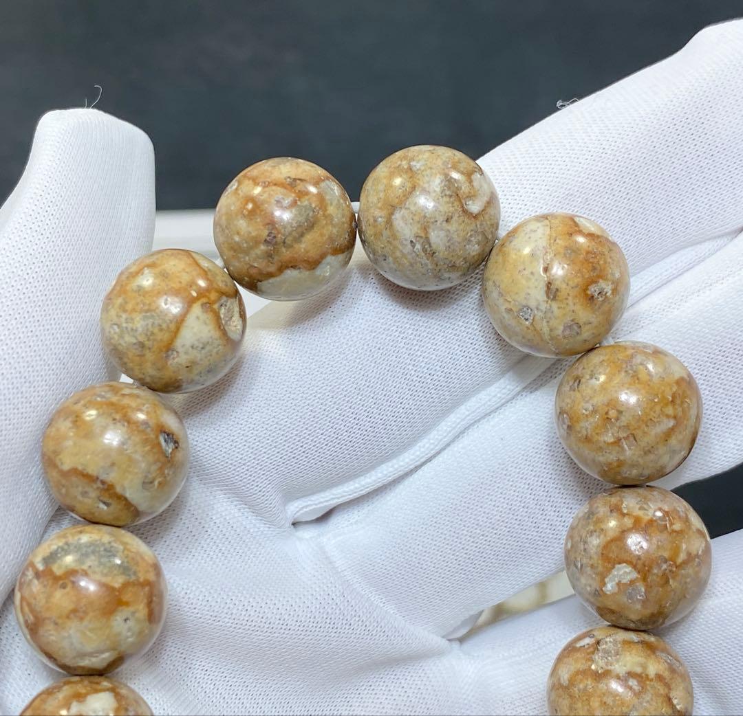 【日本銘石】　天然石　姫川薬石ブレスレット12mm＜新潟県糸魚川市産＞Y