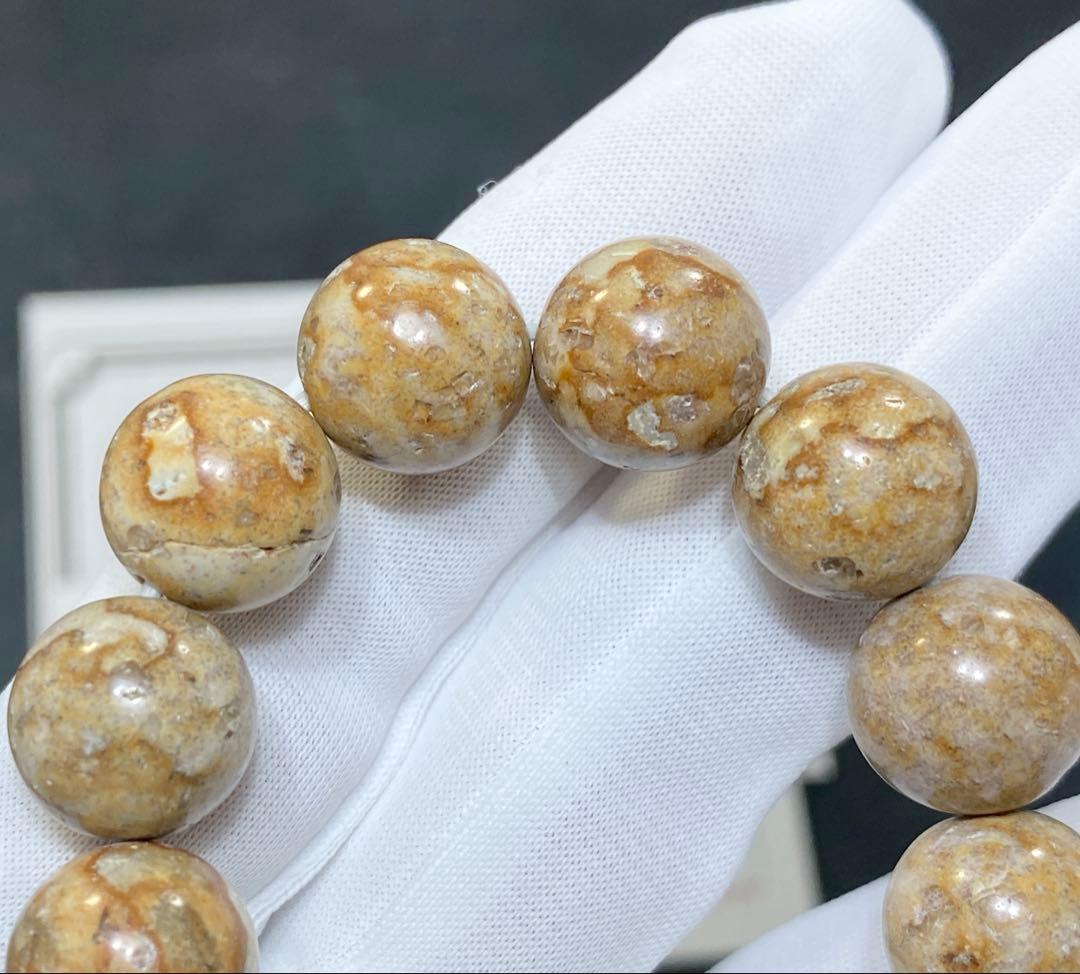 【日本銘石】　天然石　姫川薬石ブレスレット12mm＜新潟県糸魚川市産＞Y