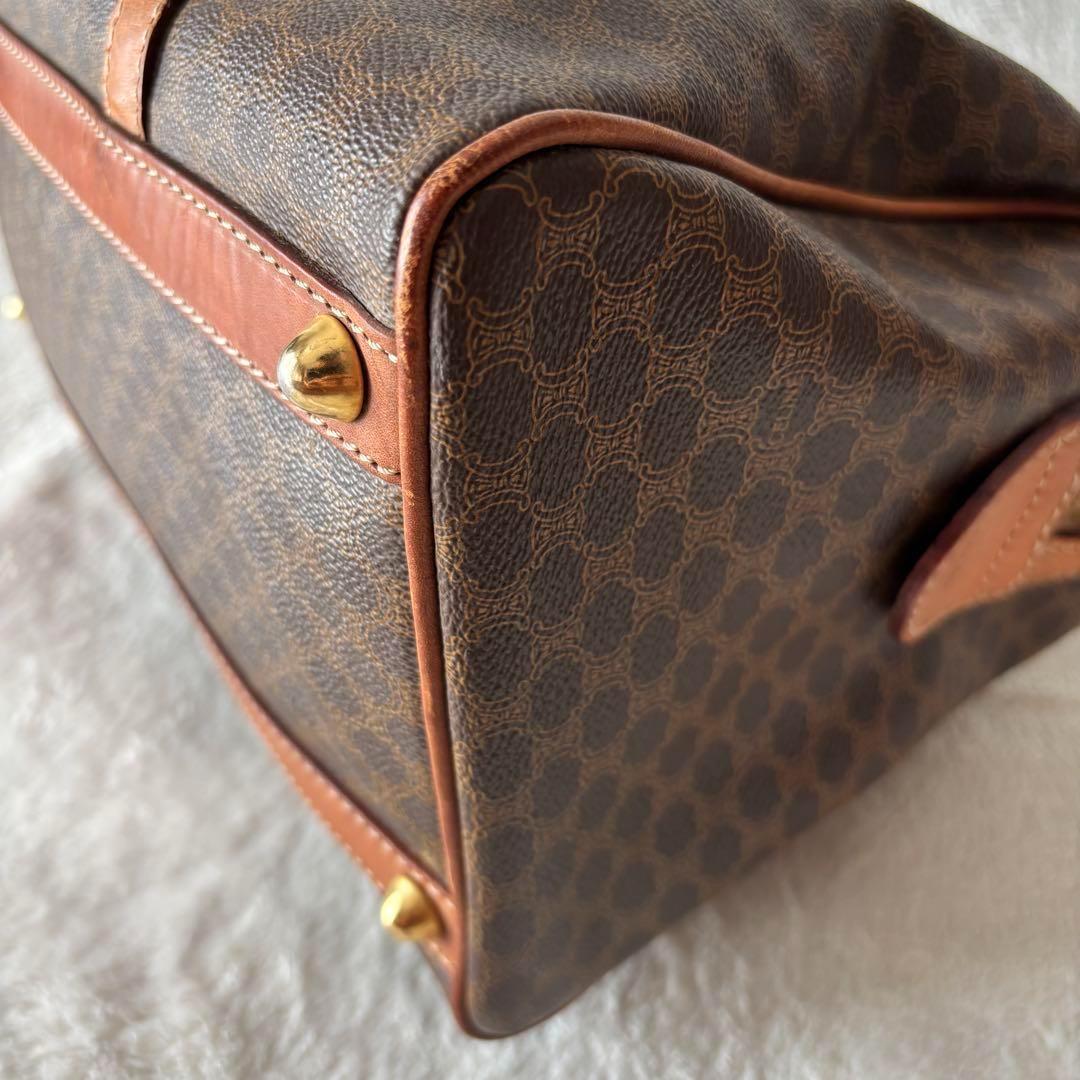 ✨️美品✨️ CELUNE セリーヌ ボストンバッグ ブラゾン柄 レザー PVC