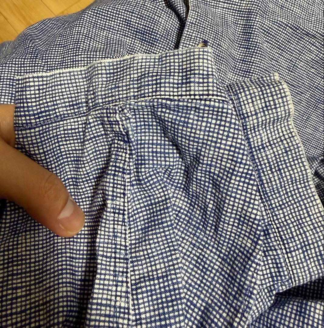 70s marimekko シャツ　プルオーバー　スタンドカラー　ヴィンテージ