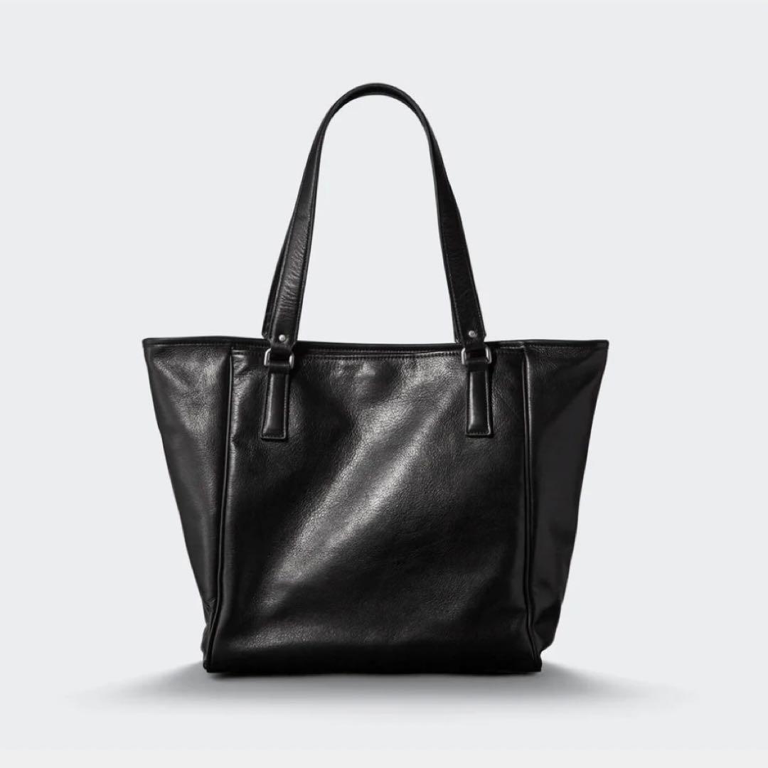 aniary アニアリ アンティークレザー トートバッグ 01-02017 黒