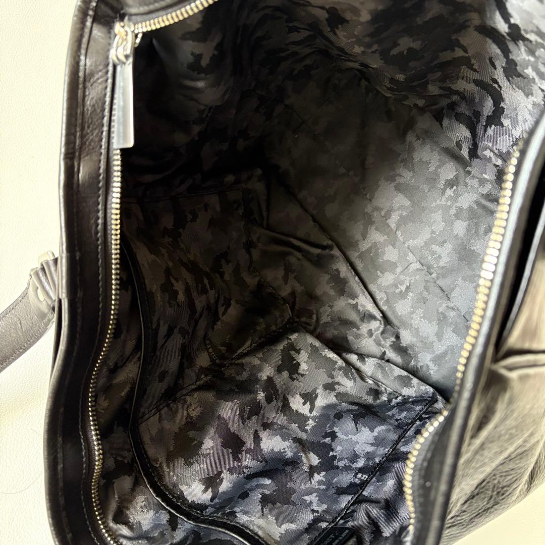 aniary アニアリ アンティークレザー トートバッグ 01-02017 黒