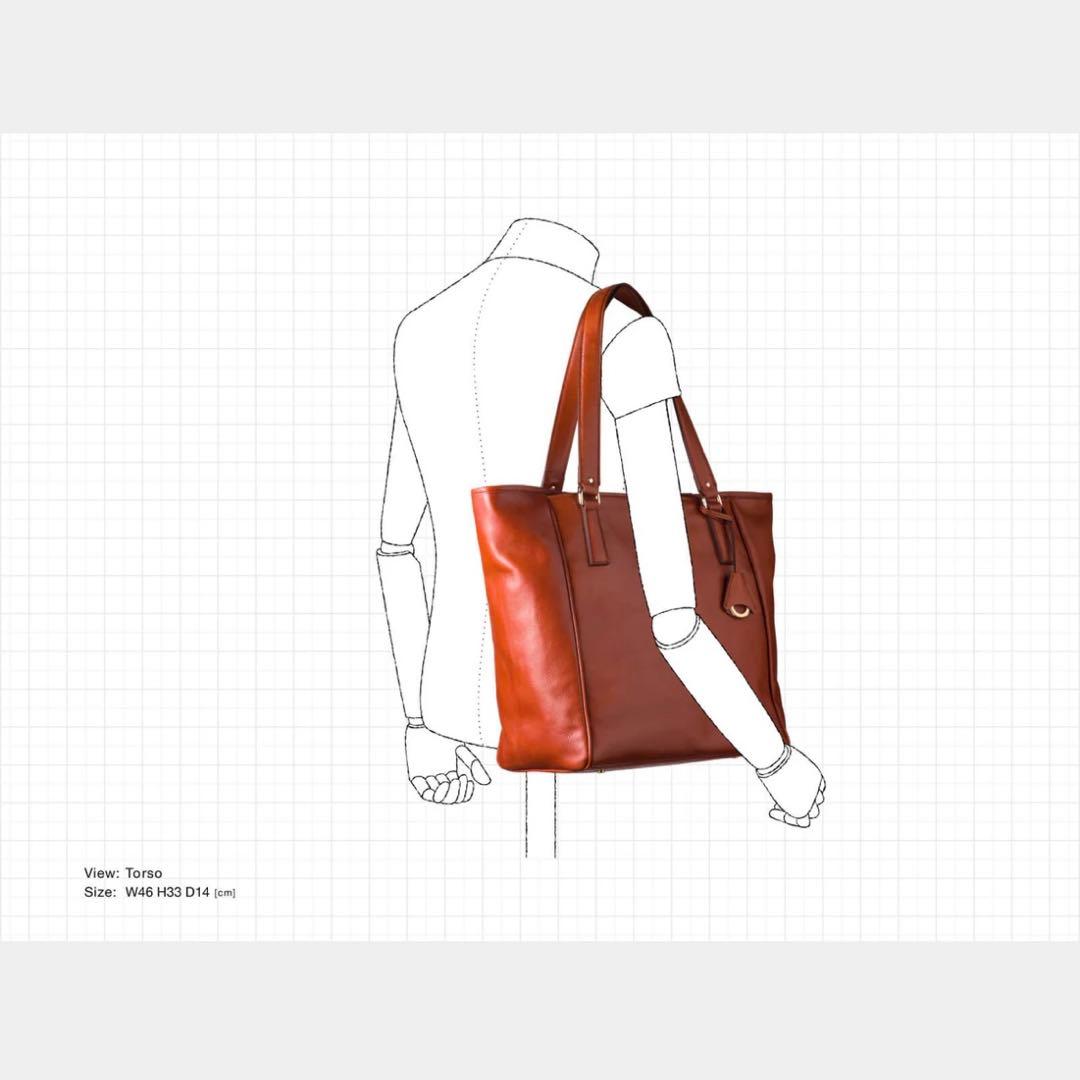 aniary アニアリ アンティークレザー トートバッグ 01-02017 黒