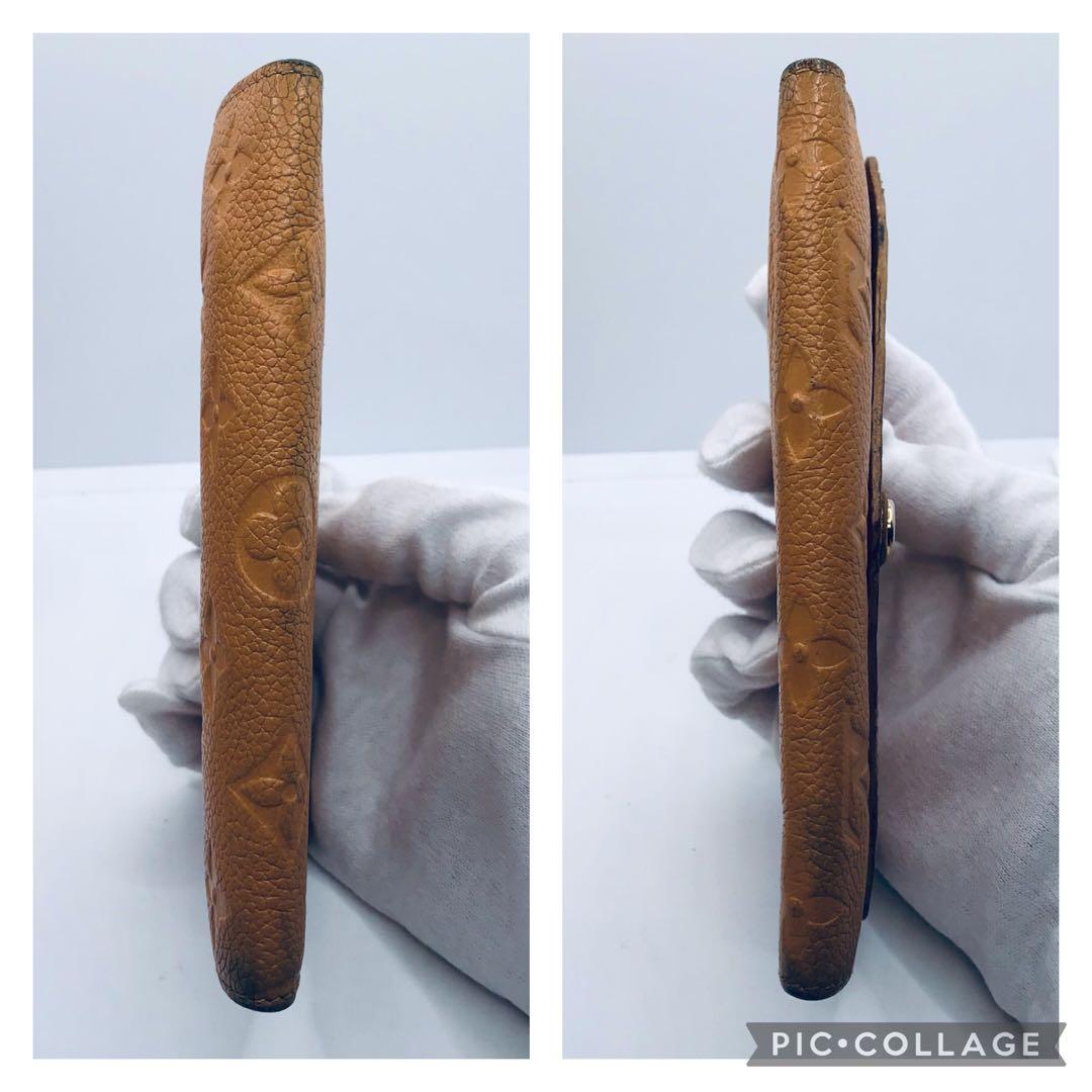 ルイヴィトン✨モノグラム アンプラント ポルトフォイユ キュリーズ 三つ折り財布