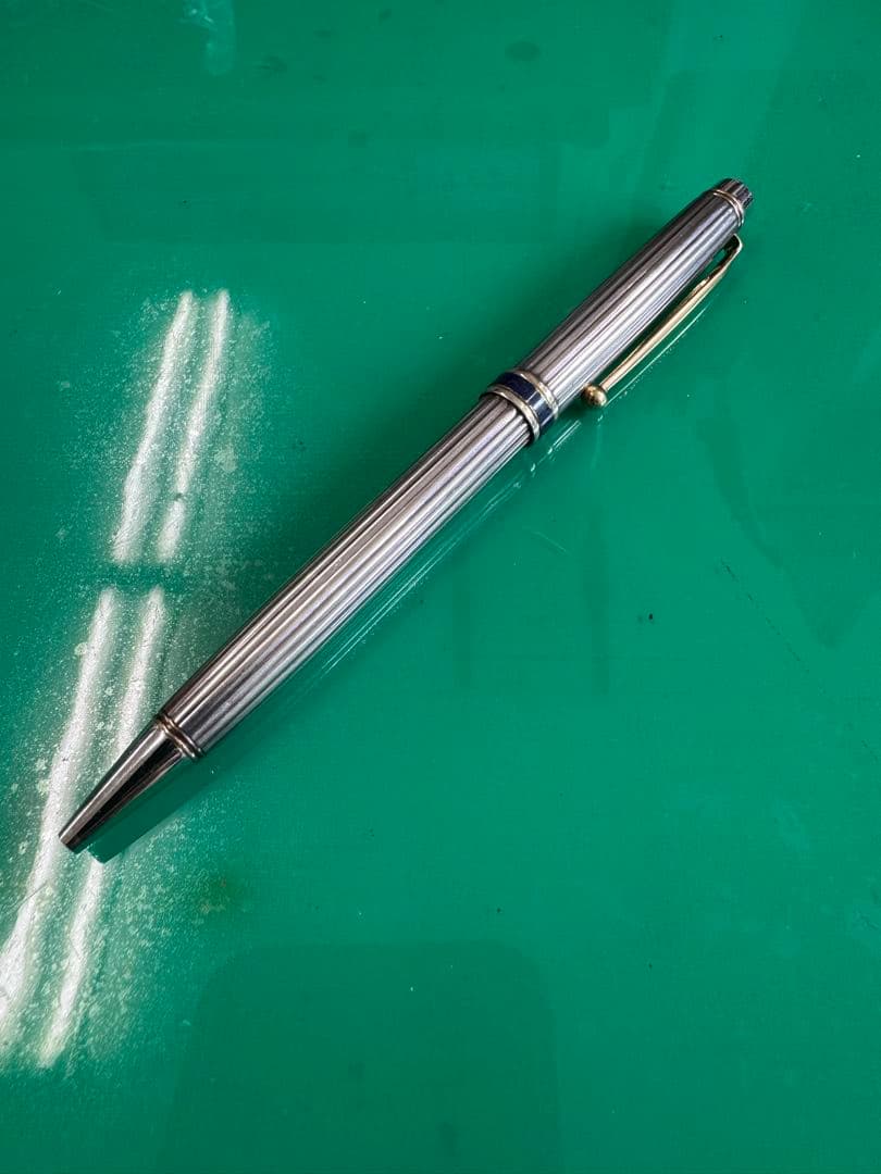 PILOT ボールペン グランセ ストライプ スターリングシルバー