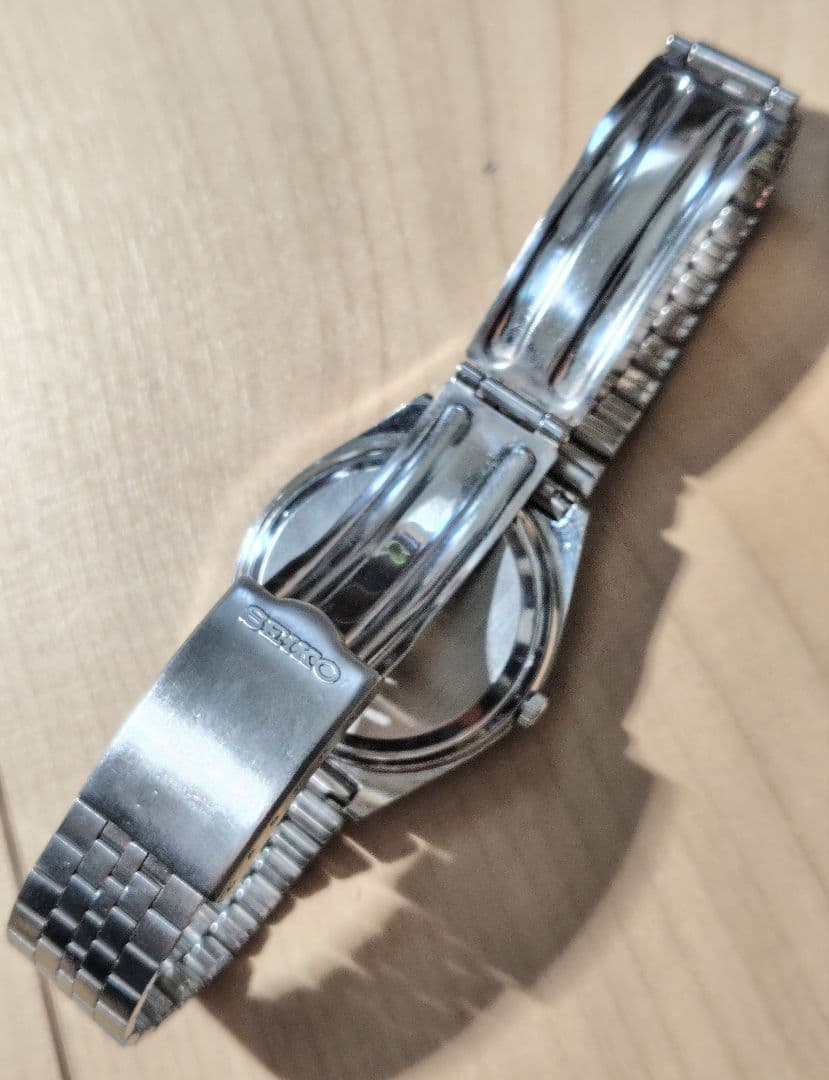 セイコー　タイプ２　美品　ガラス風防新品　電池新品　SEIKO type Ⅱ