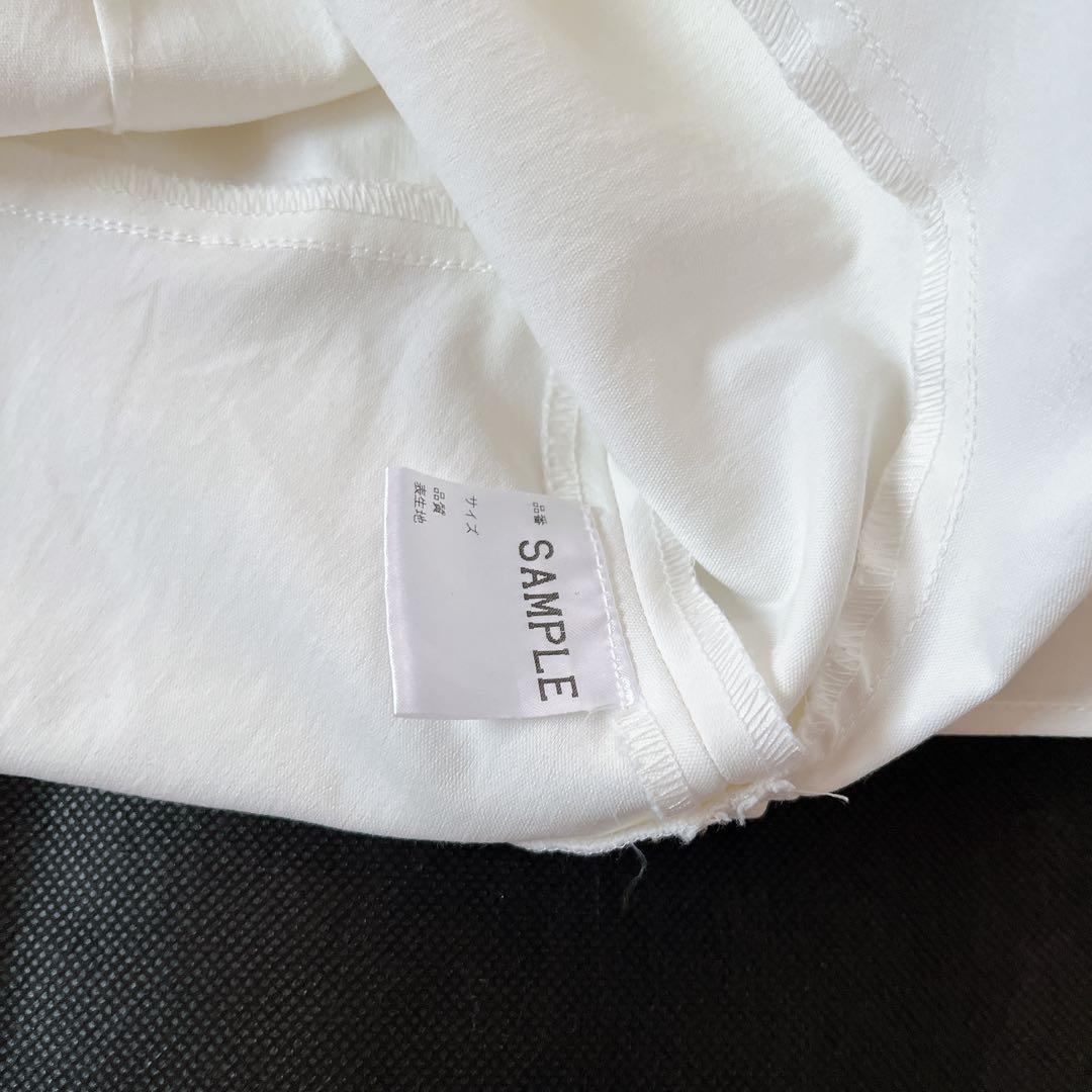 ルフィル✨️2023年 ストレッチタスランオックスブラウス ペプラム ホワイト