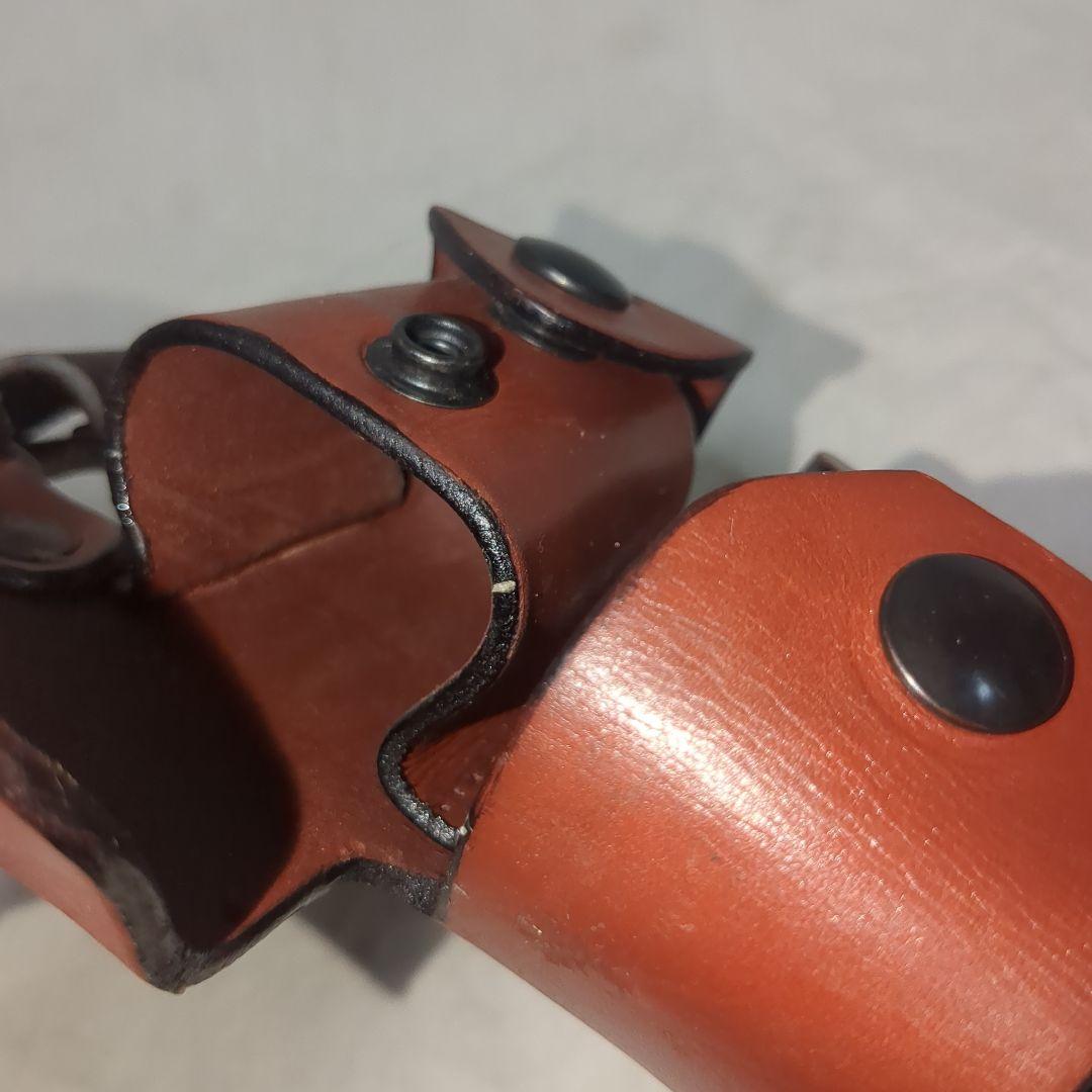 tagua gunleather実物　リボルバー用本革レザーショルダーホルスター