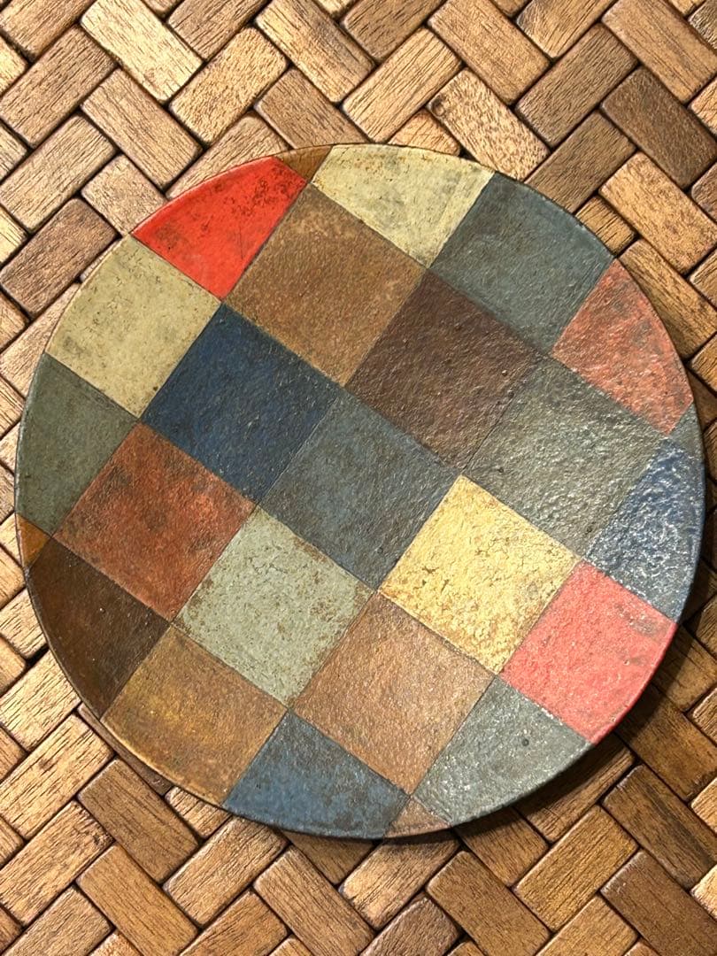 金井ゆみ　モザイク柄