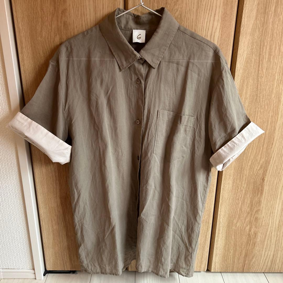 6(ROKU)スケ ショートスリーブ シャツ