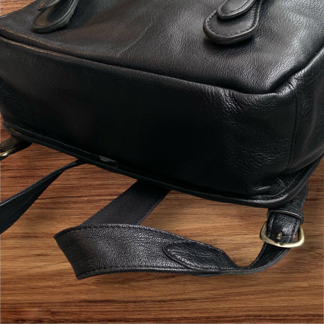 Dakota ファレル リュック 本革 レディース ブラック