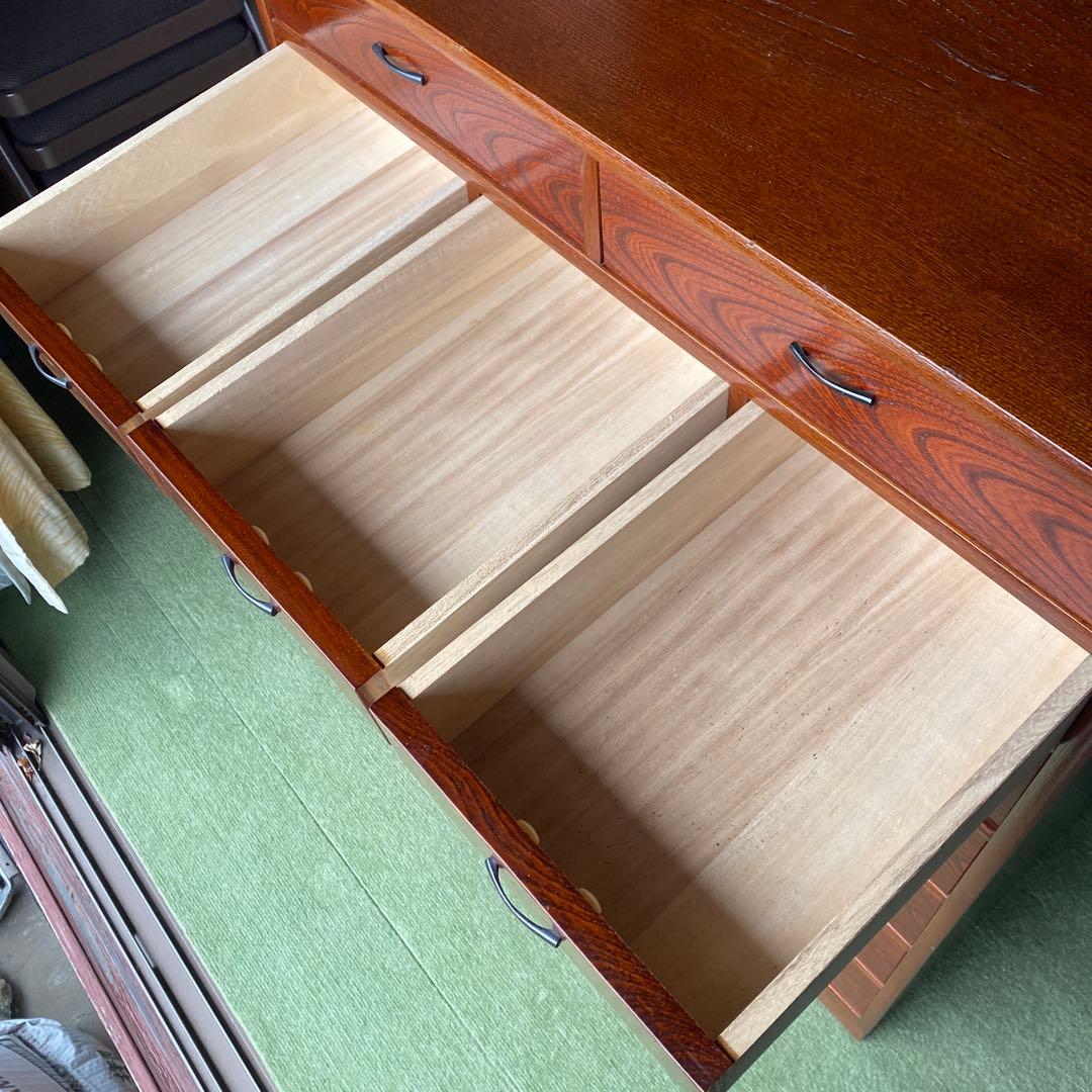 前欅　桐箪笥　7段11杯　 精密作り