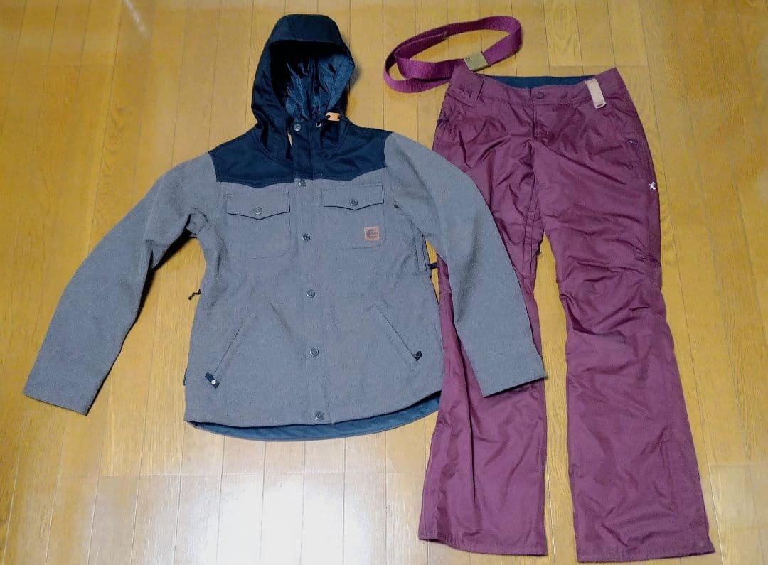 スノーボードウェア3点セット　BILLABONG、HOLDEN、BURTON