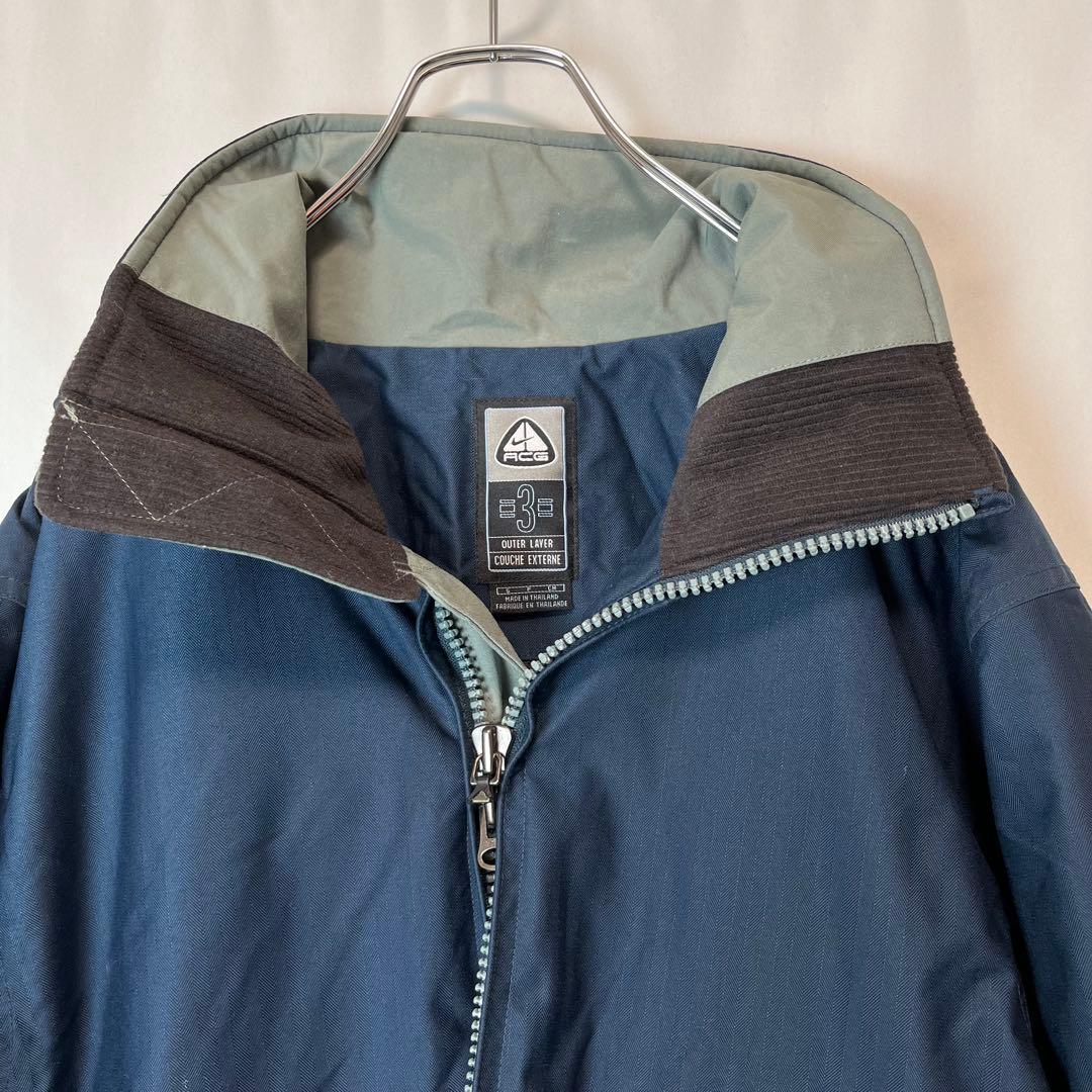 90s NIKEACG スノボーウェア セットアップ ブルー tech s