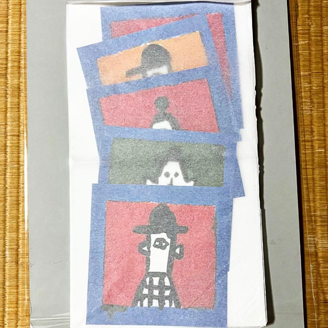 柚木沙弥郎多治見タイル100歳記念life・LIFE展限定型染めIDEE染色家