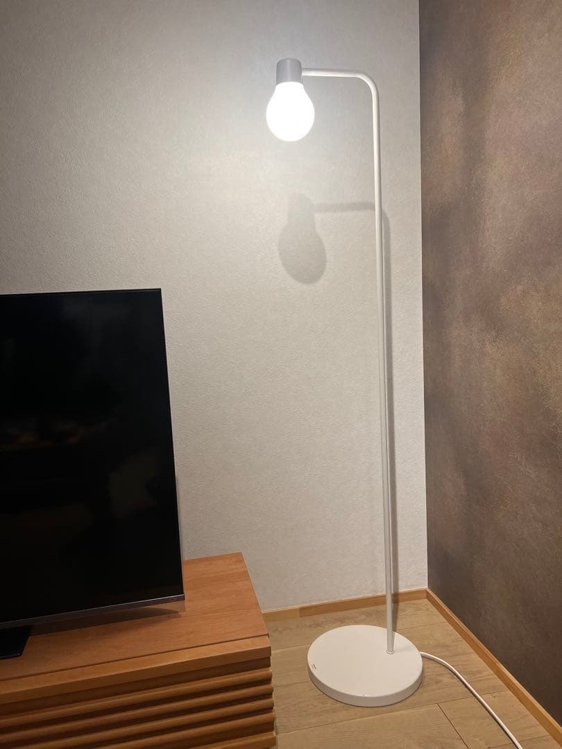 【お引き取り限定】Panasonicホワイト アーム式 フロアスタンド