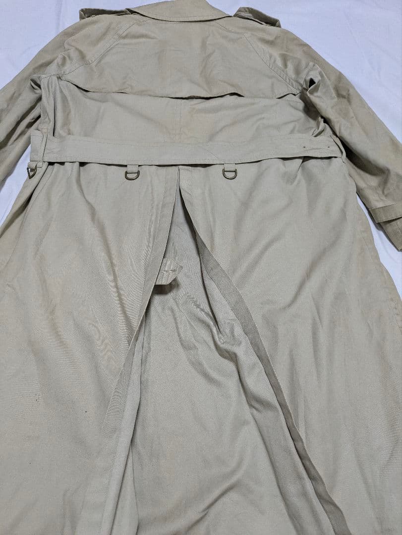 バーバリー　トレンチコート　ライナー付き　ベルト　ノバチェック　90s　XL
