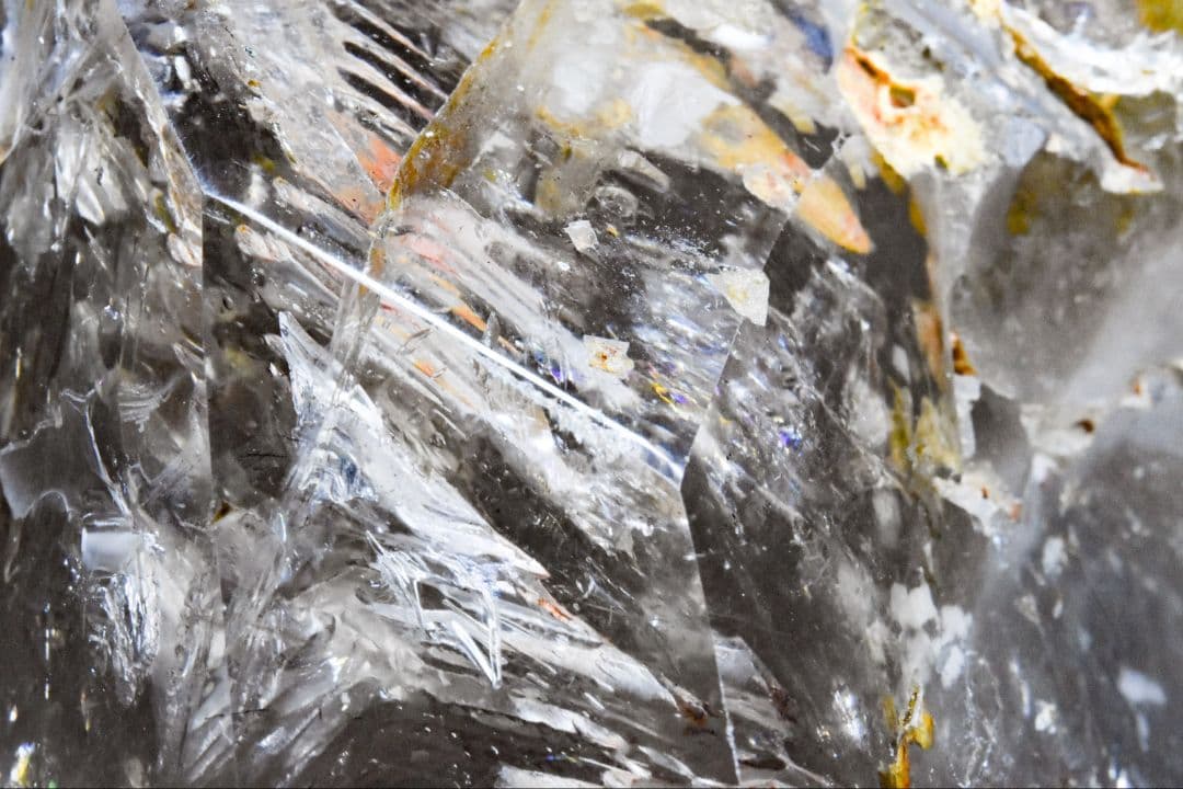 ブラジル産 大型ピンクファイヤー入りエレスチャルポリッシュ